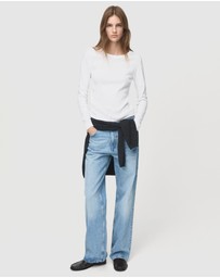 M.N.G - Long Sleeve Cotton T-Shirt