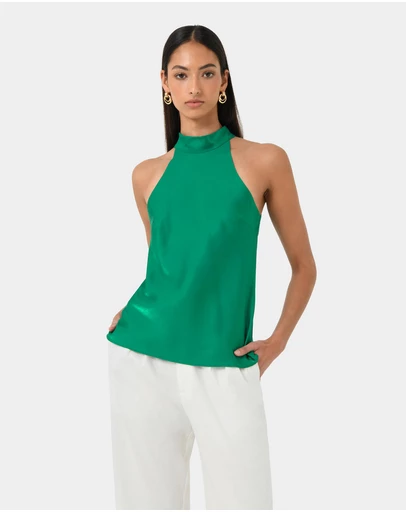 Forcast - Leana Bias Tie Top