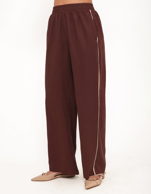 Petal & Pup - Dalton Pant - Brown Cream
