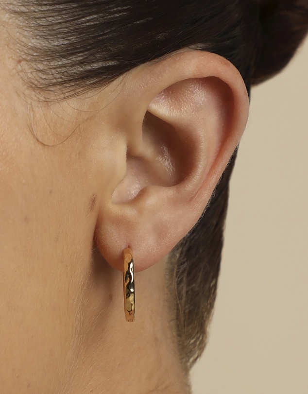 Astrid & Miyu - Molten Texture Hoops