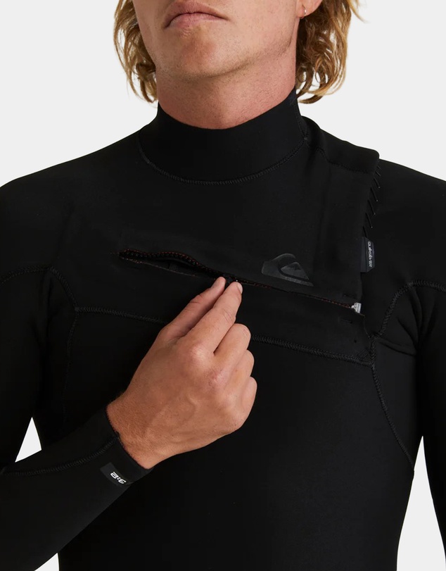 Quiksilver - Mens 3/2mm Highline Chest Zip Wetsuit