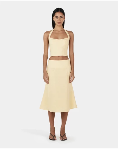 Ownley - Bambi Linen Skirt