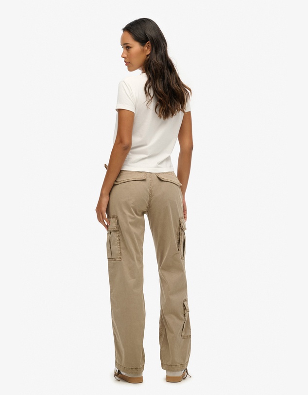 Superdry - Low Rise Straight Cargo Pant