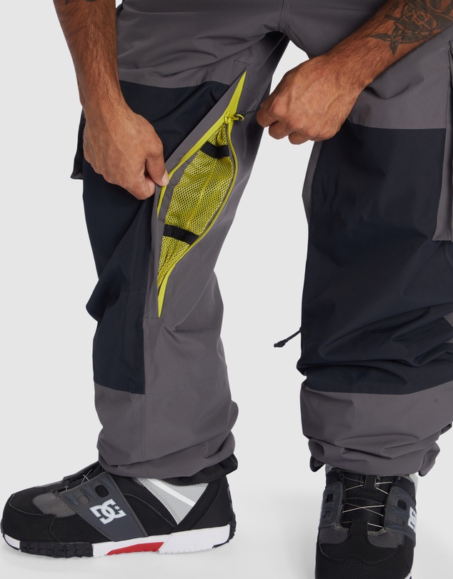DC Shoes - Mens Brigade 30k Bib Snow Patns