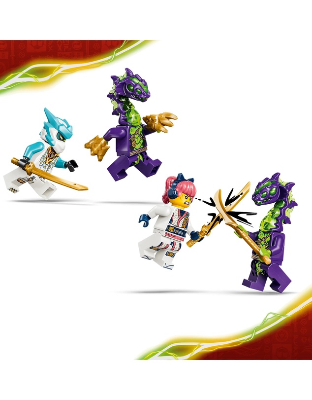 LEGO - 71865 Zane's Ice Dragon vs. Acid Monster Snake