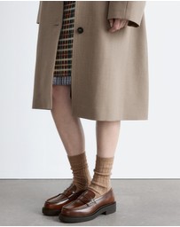 & Other Stories - Chunky Leather Loafers