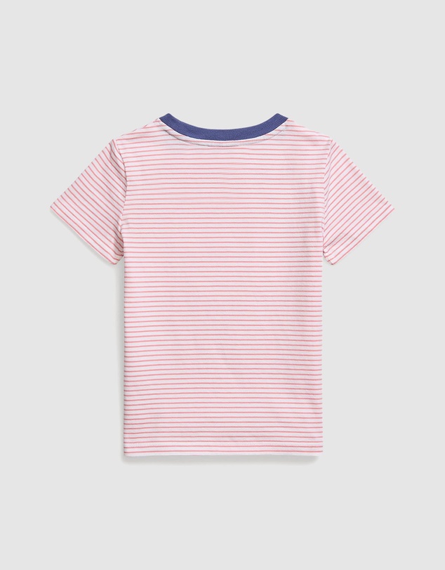 Polo Ralph Lauren - Striped Logo Cotton Jersey Tee - Babies-Kids
