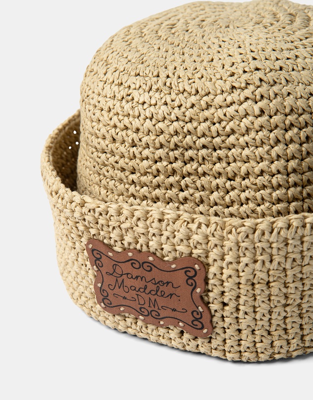 Damson Madder - Raffia Sailor Hat