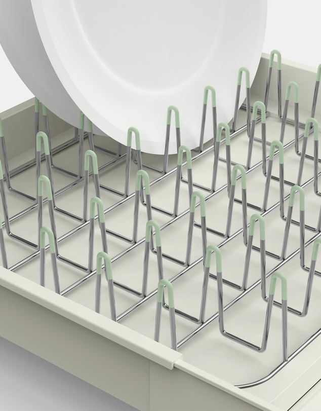 Joseph Joseph - Extend™ Expandable Dish Drainer (Green/Stone)