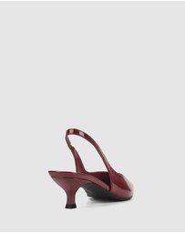 Verali - Lush Slingback Kitten Heels
