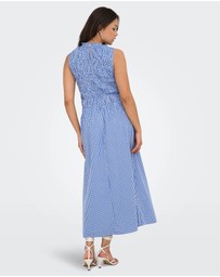 ONLY - Tamari Smock Check Dress