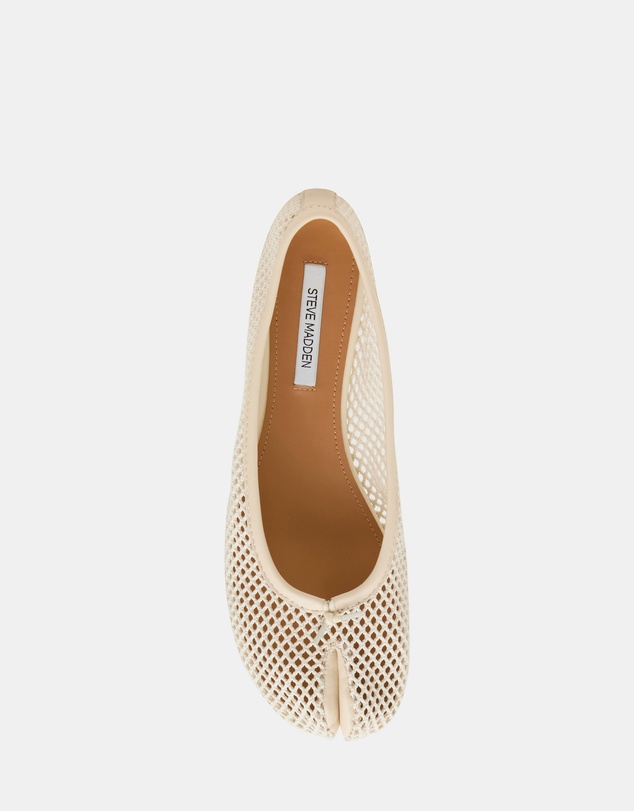 Steve Madden - Calico-Mesh Bone Flats