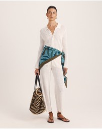 SABA - Prue Cotton Crochet Shirt