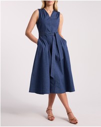 David Lawrence - Noa Chambray Midi Dress