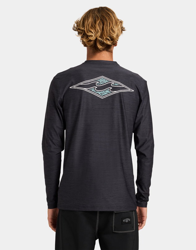 Billabong - Mens Diamond Shoreline UPF 50 Long Sleeve Rashguard