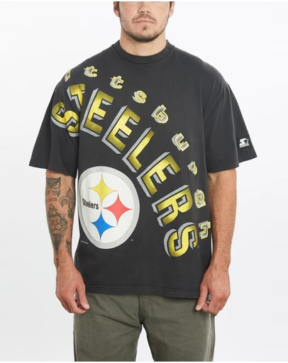 Vintage by The Real Deal - Pre Loved - Vintage 1993 NFL Pittsburgh Steelers Tee