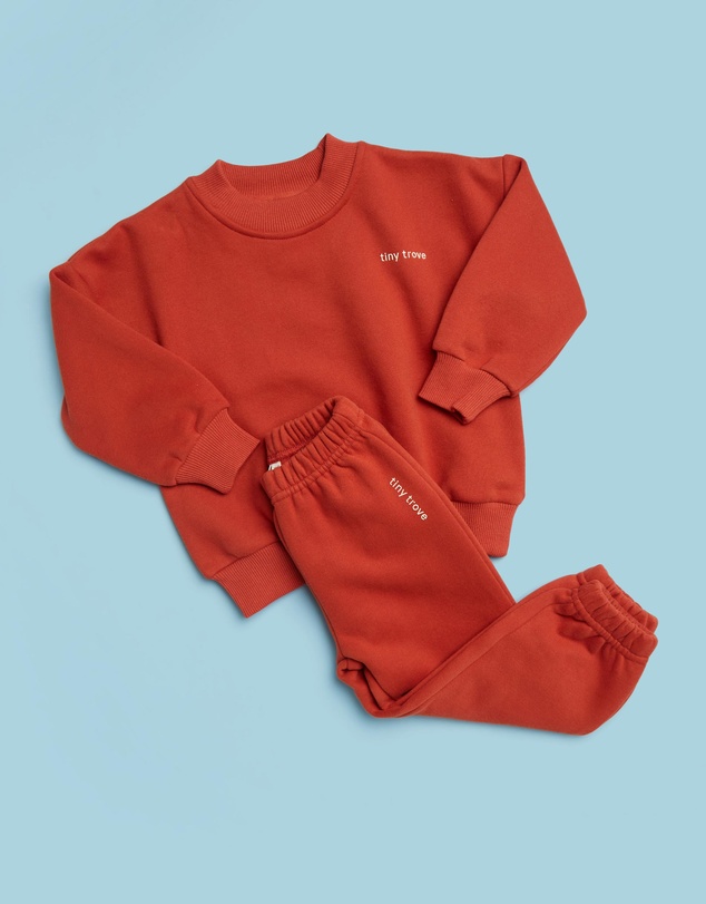Tiny Trove - Woodie 3D Logo Tracksuit - Babies-Kids