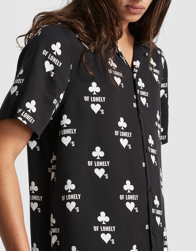 Ksubi - Klub Of Hearts Resort Short Sleeve Shirt