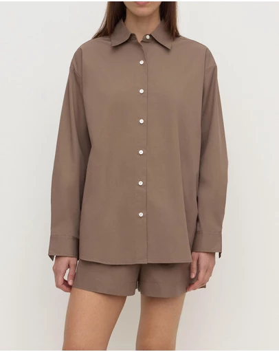 Assembly Label - Micha Poplin LS Shirt