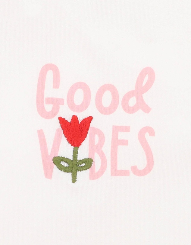 Fox & Finch - Sundae Organic Good Vibes Tee - Kids