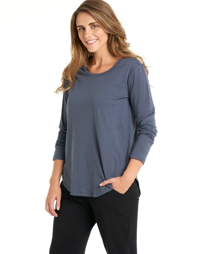 Betty Basics - Megan Long Sleeve Top