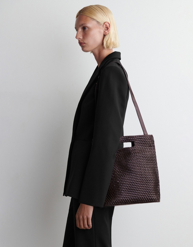 COS - Folio Hand-Woven Bag