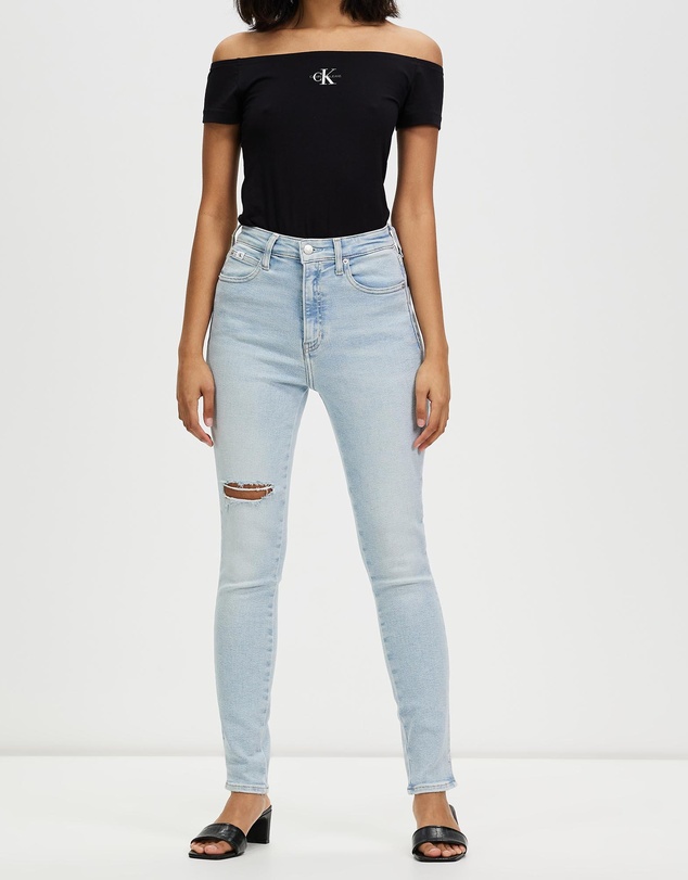 Calvin Klein Jeans - High Rise Skinny Ankle Jeans