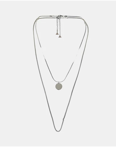 ALDO - Duolink Stainless Steel Necklace Set