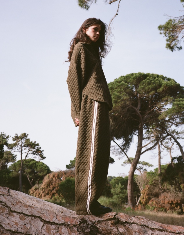 KINGA CSILLA - Sabbia Quilted Balloon Pants