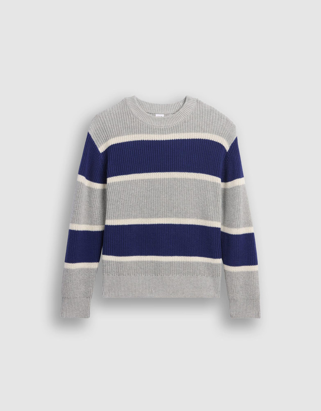 GAP - LS Cotton Crew Shaker - Kids-Teens