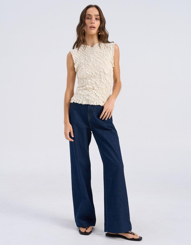 Vero Moda - Kathy Wide Leg Denim Jeans