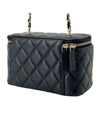Pre-Loved by Azura Reborn - Pre-Loved Lambskin Coco Casino Vanity Case