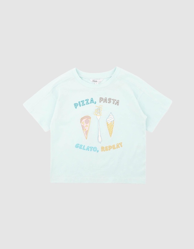 Bebe by Minihaha - Alexi Pizza Pasta Gelato Tee - Kids
