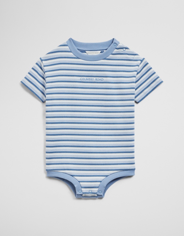 Country Road - Short Sleeve Rib Oversized Bodysuit