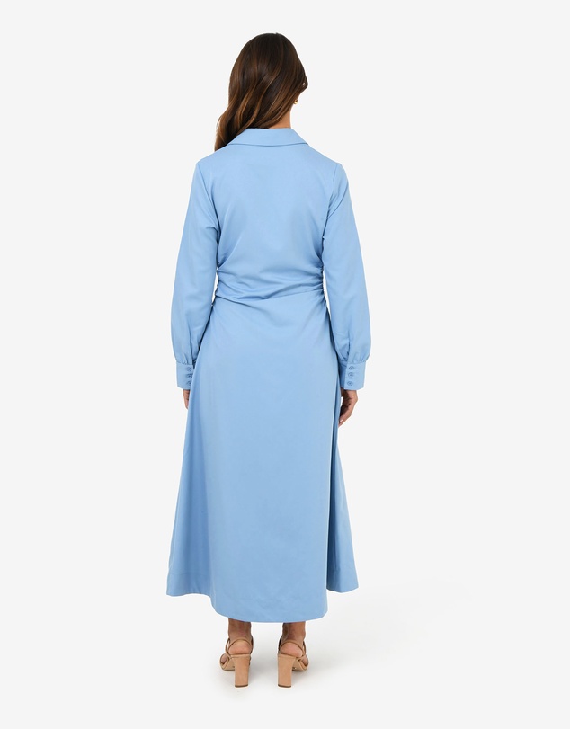 Forcast - Lune Ruched Shirt Dress