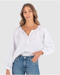 CAMIXA - Poem Linen Blouse