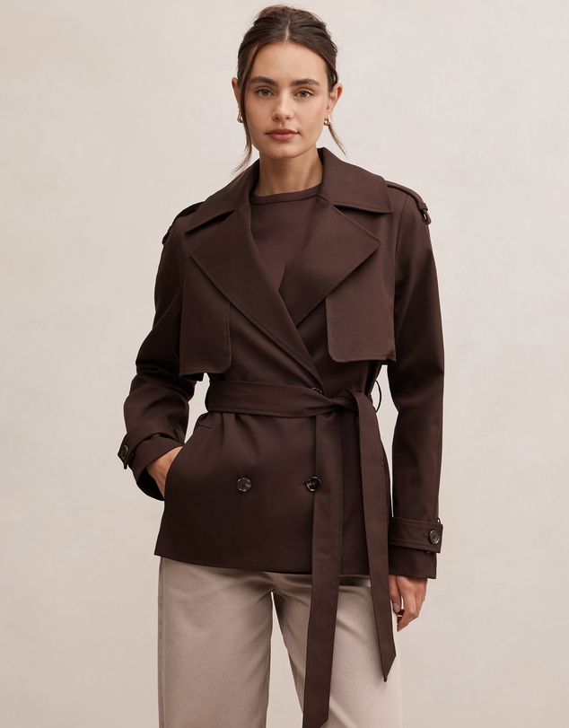 Forever New - Teagan Short Trench Coat