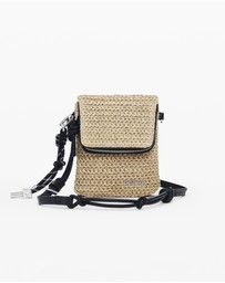 Desigual - Raffia phone holder wallet