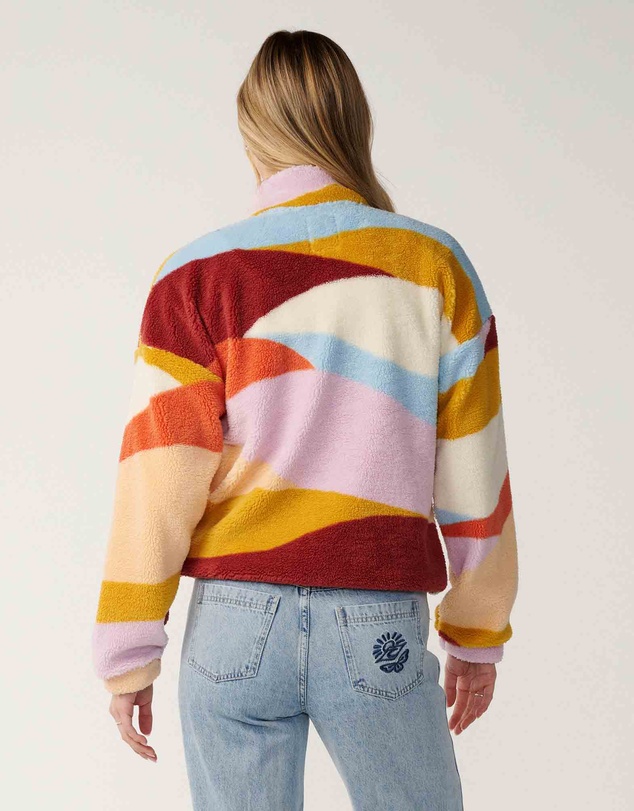Rip Curl - Retro Swell Standard Zip Through Polar Fleece