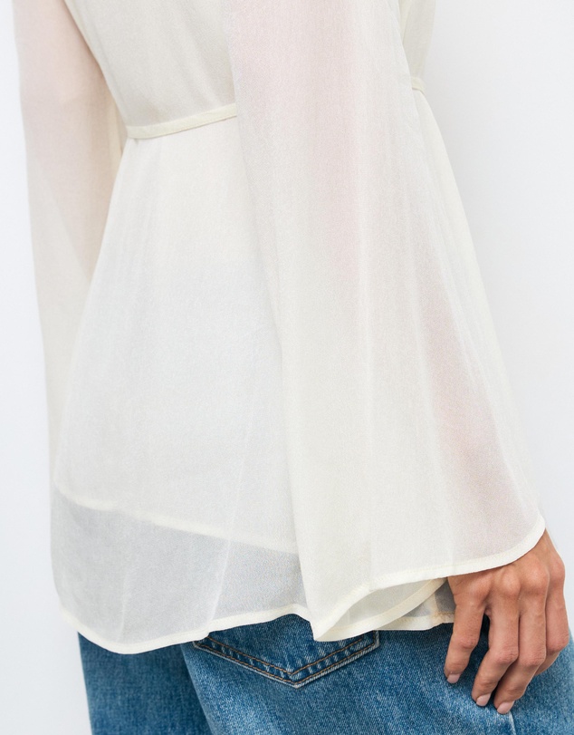 AERE - Donna Georgette Flowy Top