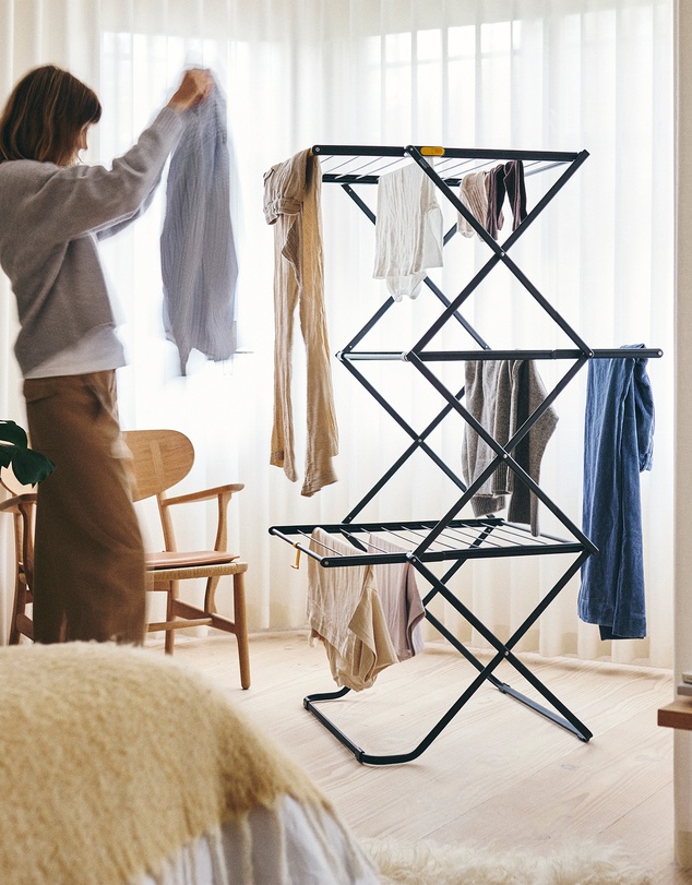 Joseph Joseph - AirFrame™ Max 21m Folding Airer with Long Garment Hanging Rails