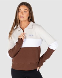 UNIT - UNIT Ladies Coco Half Zip Sweater