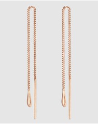 Elli Jewelry - Earrings Hanger Drop 925 Sterling Silver Rosegold