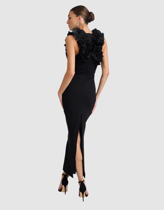 Romance by Honey and Beau - Trevia Frill Midi Dress