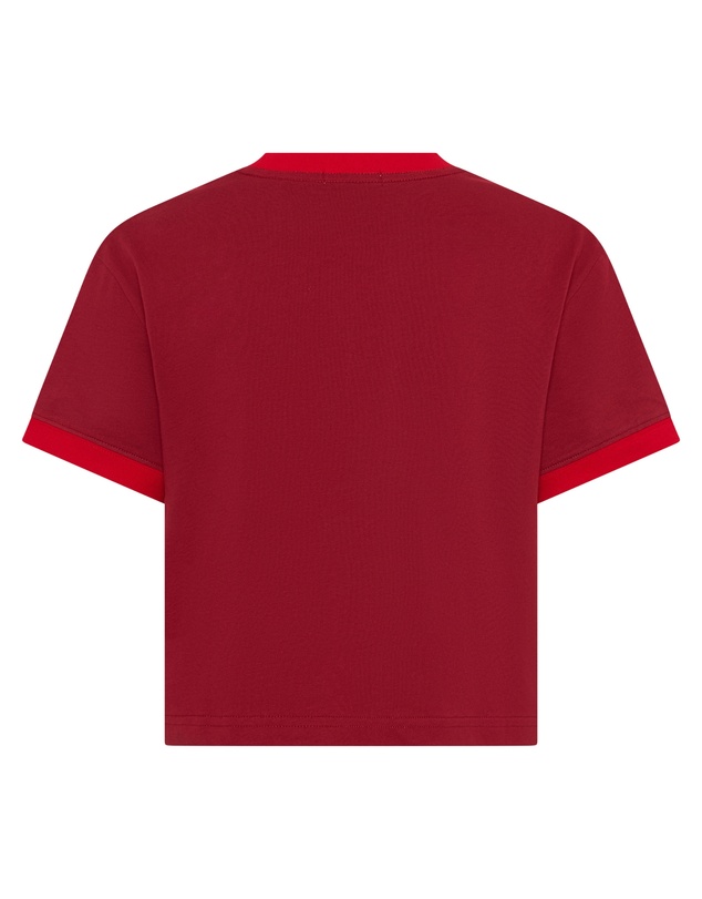 SSAINT - SŚAINT logo Baby Tee Red