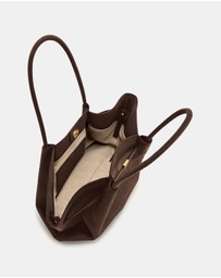 JW PEI - Hana Wide Faux Suede Tote Bag