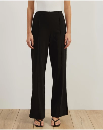 Atmos&Here - Malia High Waisted Tailored Pants