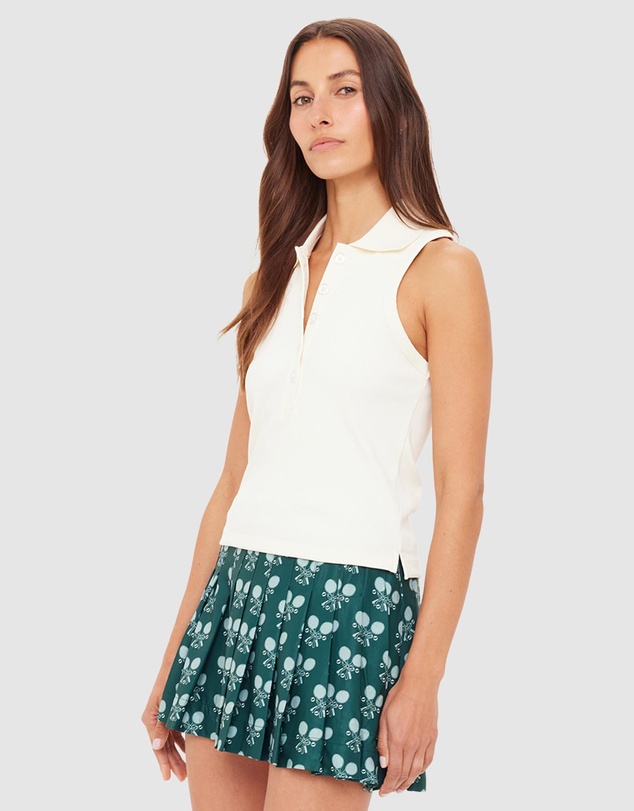 The Upside - Courtship Henri Collared Top