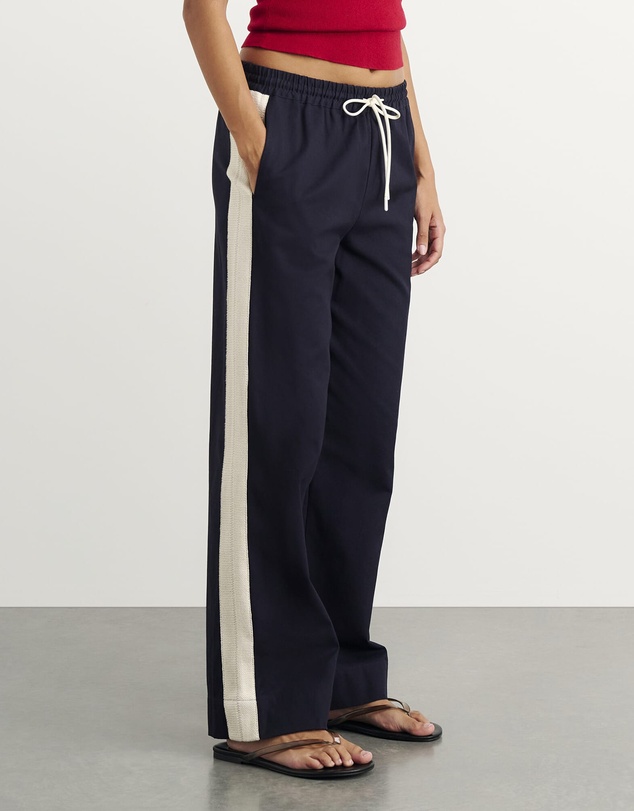 Jag - Canvas Contrast Pant