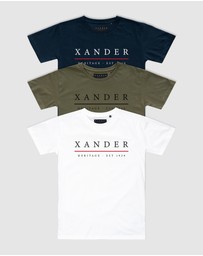 Xander - 3-Pack Bande Tee
